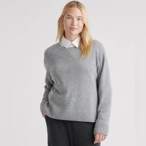 Quince Women’s 100% Cashmere Sweater - Size Small Warm Soft Cozy